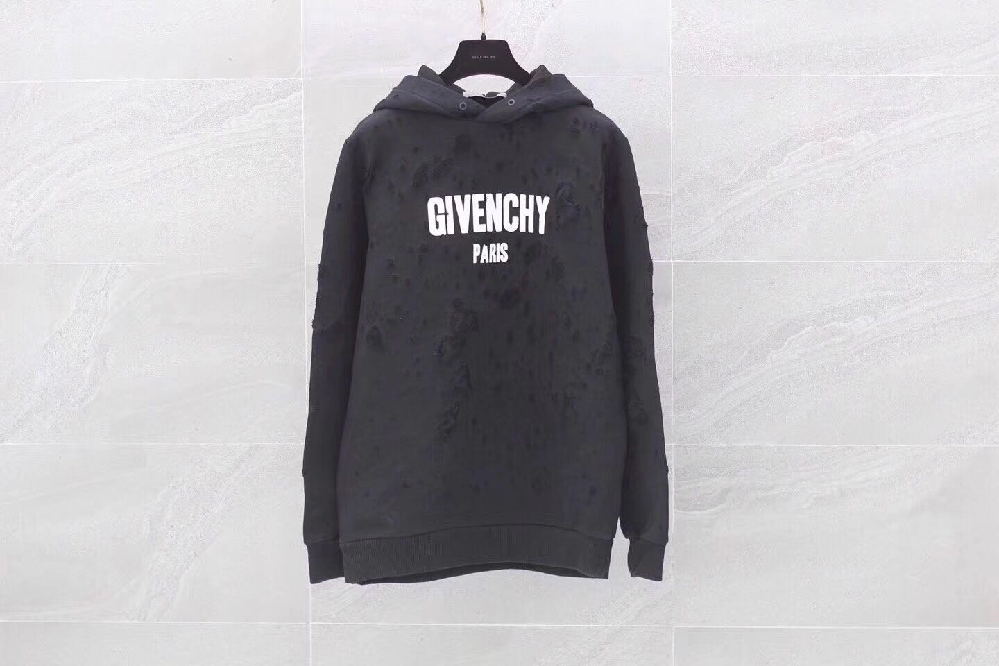 Givenchy paris destroyed clearance hoodie price